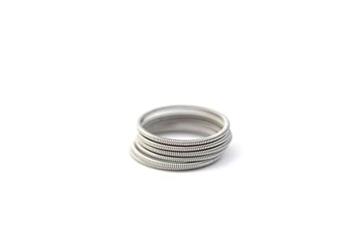 Emerson & Oliver- Stainless Steel Spring Dia Stacking Rings (Stainless Steel)