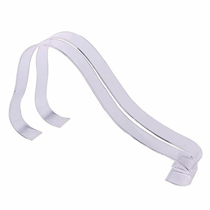 glasstore 5 Pairs Shoe Trees for Women Sandals High Heel Shoes Clear Acrylic Retail Shop Display Stand Plexiglass Shoes Supporter Forms Inserts