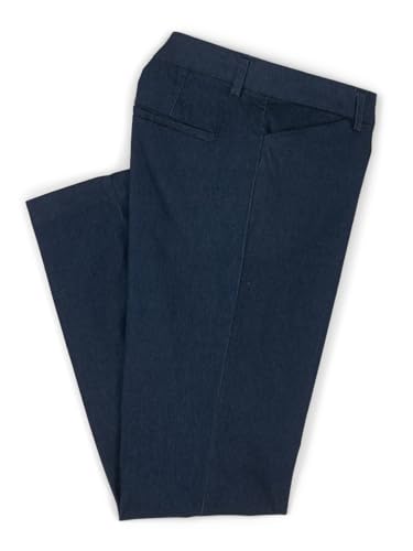 Lee Women's Ultra Lux Comfort with Flex Motion Trouser Pant Indigo Rinse 14 Medium