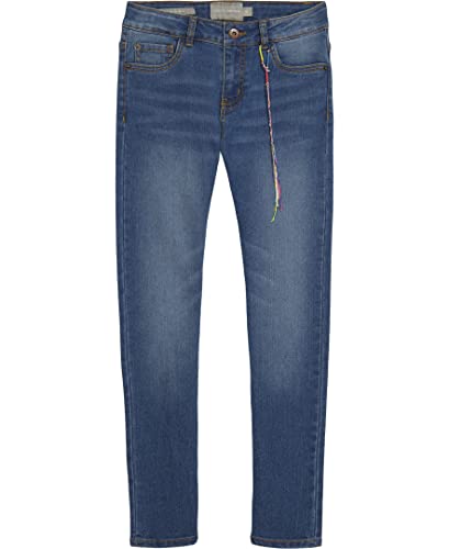 Lucky Brand Girls' Zoe 5-Pocket Skinny Fit Stretch Denim Jeans, Angela Wash, 10