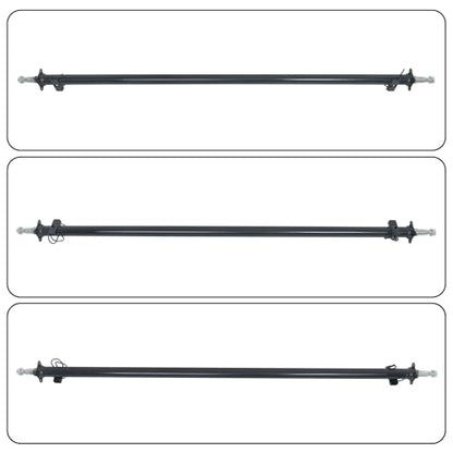 Thomletha Trailer Axle Only Beam with Idler 89 Inch Hub Face 74 Inch Spring Center 3500lbs Capacity for Light Trailer