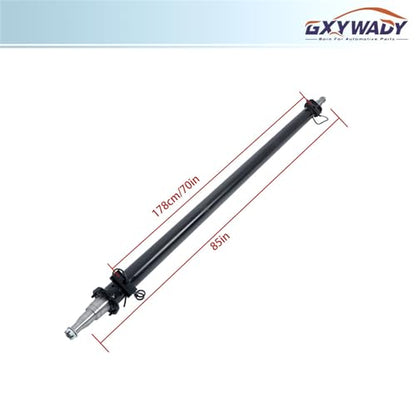 GXYWADY 6000lbs Trailer Axle Only Beam with Idler 85 Hub Face 70 Spring Center