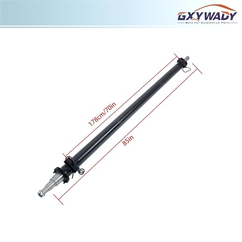 GXYWADY 6000lbs Trailer Axle Only Beam with Idler 85 Hub Face 70 Spring Center