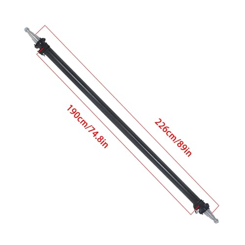 Thomletha Trailer Axle Only Beam with Idler 89 Hub Face 74 Spring Center 7000lbs