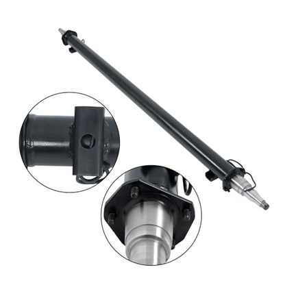 Thomletha Trailer Axle Only Beam with Idler 75 Hub Face 58 Spring Center 7000lbs