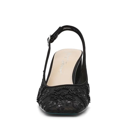 Betsey Johnson Women's SB-Ninah Pump, Black, 9