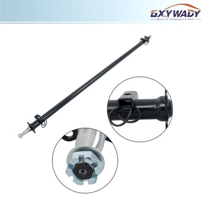 GXYWADY 3500lbs Trailer Axle Only Beam with Idler 95 Hub Face 80 Spring Center