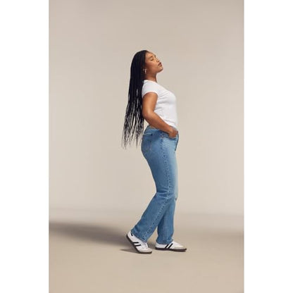 Levi's Women's 501 Curve Jeans, (New) Play On Ref (Stretch), 33 Regular