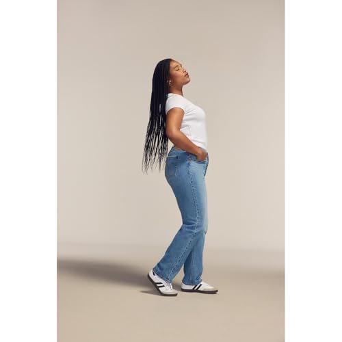 Levi's Women's 501 Curve Jeans, (New) Play On Ref (Stretch), 33 Regular