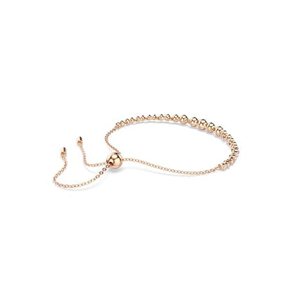Swarovski Imber Emily Bracelet, Round Pink Crystals on Rose Gold-Tone Finished Band, Part of the Imber Emily Collection