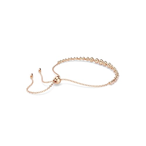 Swarovski Imber Emily Bracelet, Round Pink Crystals on Rose Gold-Tone Finished Band, Part of the Imber Emily Collection