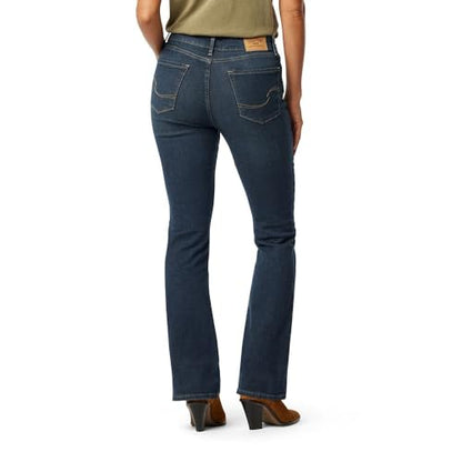Levi Strauss Signature Gold Women's Totally Shaping Bootcut Jeans Mid-Rise Stretch Denim (Available in Plus Size), Blue Laguna-Waterless, 6 Regular