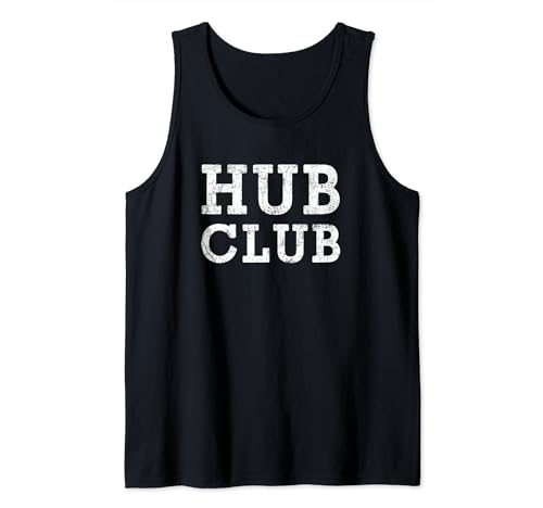 Hub Club Saratoga Springs Nostalgic Gen X Retro Fun Vintage Tank Top