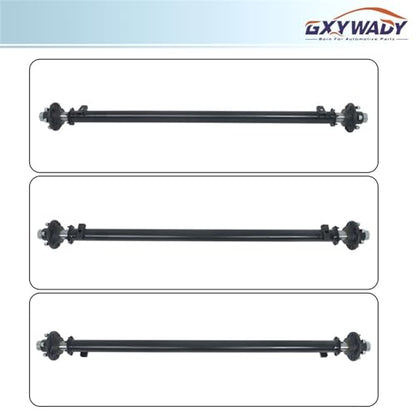 GXYWADY 6 Lug 5.5 Inch 6000Lbs Trailer Axle 73 Inch Hub Face 58 Inch Spring Center