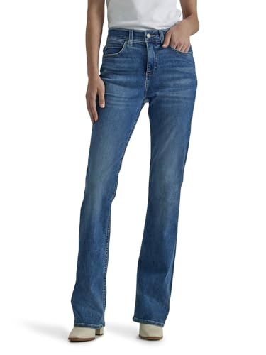Lee Women's Ultra Lux Comfort with Flex Motion Bootcut Jean Indigo Facet 10