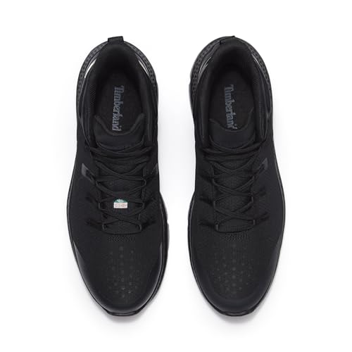 Timberland PRO Men's Intercept Mid Steel Safety Toe Puncture Resistant CSA Industrial Athletic Work Shoe, Black, 9W