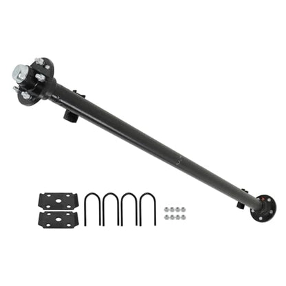 munirater 3500lbs 5x4.5 Bolt Pattern 61 Hub Face 46 Spring Center Trailer Axle U Bolt Kit