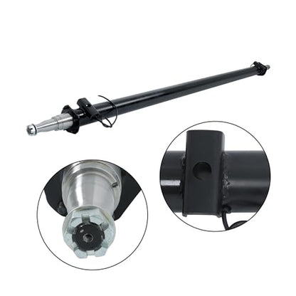 Thomletha Trailer Axle Only Beam with Idler 85 Inch Hub Face 70 Inch Spring Center 7000 Lbs Capacity