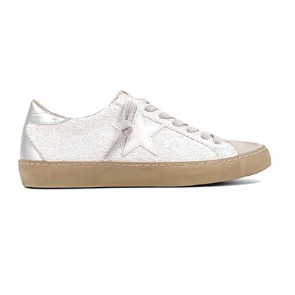 SHUSHOP Women's Paula White Glitter/Medium / 8.5