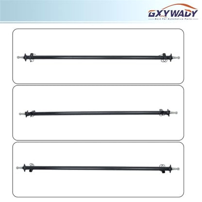 GXYWADY 3500lbs Trailer Axle Only Beam with Idler 95 Hub Face 80 Spring Center