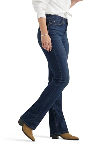 Lee Women's Ultra Lux Comfort with Flex Motion Bootcut Jean Renegade 14 Long