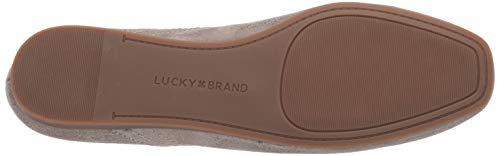 Lucky Brand womens Alba ballet flats, Titanium, 7 US