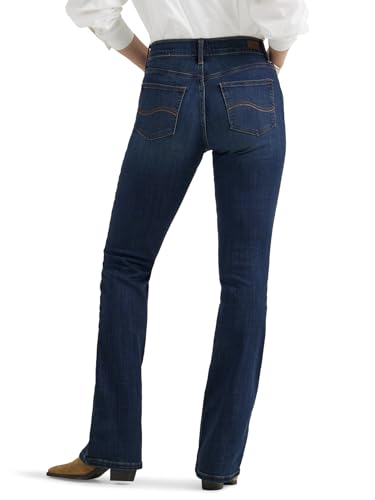 Lee Women's Ultra Lux Comfort with Flex Motion Bootcut Jean Renegade 14 Long