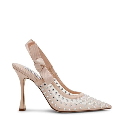 Steve Madden Women's Bri Pump, Tan/Multi, 7.5