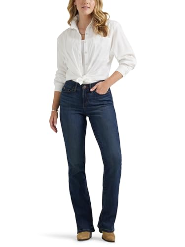 Lee Women's Ultra Lux Comfort with Flex Motion Bootcut Jean Renegade 14 Long