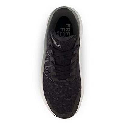 New Balance Women's Fresh Foam X Kaiha Road V1 Running Shoe, Black/Phantom/Silver Metallic, 7.5 M