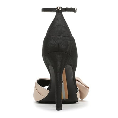 Sam Edelman Women's Ida Heeled Sandal Black/Honey Sand 7 M