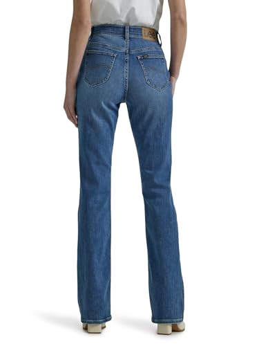 Lee Women's Ultra Lux Comfort with Flex Motion Bootcut Jean Indigo Facet 10
