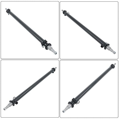Thomletha Trailer Axle Only Beam with Idler 73 Inch Hub Face 58 Inch Spring Center 6000lbs Capacity