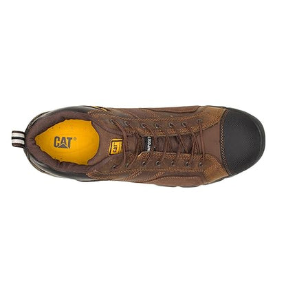 Cat Footwear Mens Argon Composite Toe Construction Shoe, Dark Brown, 11 US