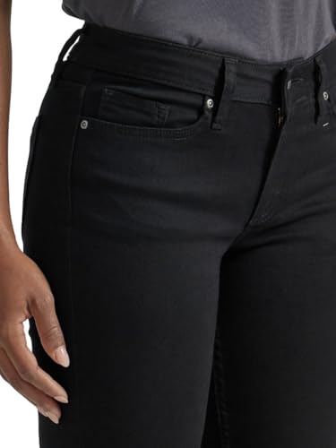Lee Women's Legendary Mid Rise Bootcut Jean Black 14