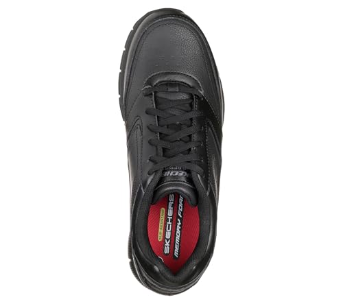 Skechers Men's Work Nampa Food Service Shoe, Black, 11