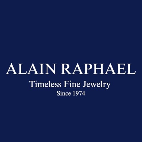 Alain Raphael two-tone 10K yellow gold & sterling silver 8 millimeters wide wedding band ring
