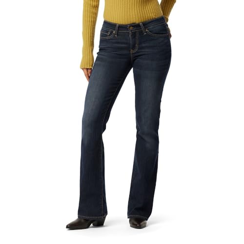 Levi Strauss Signature Gold Women's Modern Bootcut Jeans Mid-Rise Stretch Denim (Also Available in Plus), Stormy Sky-waterless, 12 Regular