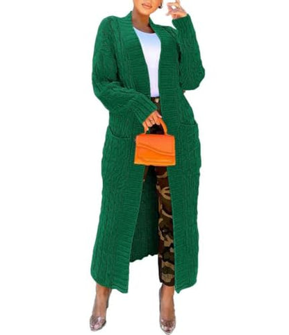 Nimsruc Cardigan Sweaters for Women Casual Green