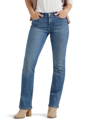 Lee Women's Ultra Lux Comfort with Flex Motion Bootcut Jean Majestic 14 Long