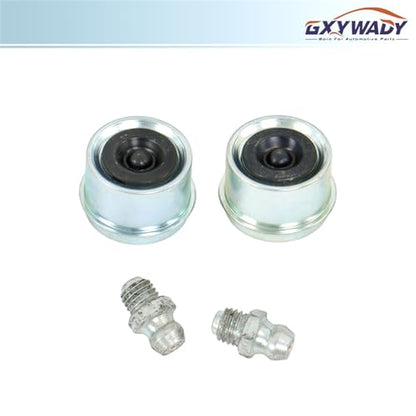 GXYWADY 3500lbs Trailer Axle Electric Brake 5 Lug 4.5 Inch Trailer Axle 89 Inch Hub Face 74 Inch Spring Center