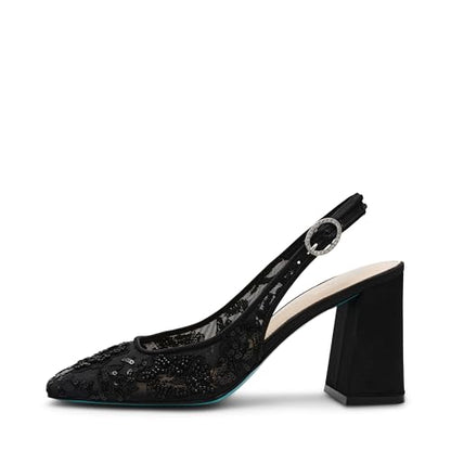 Betsey Johnson Women's SB-Ninah Pump, Black, 9