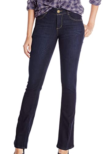 Democracy womens Absolution Itty Bitty Boot Jeans, Indigo, 10 US