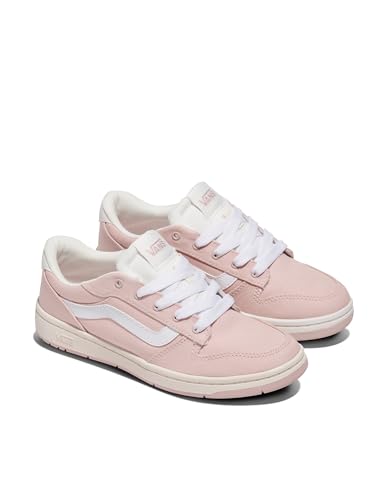 Vans Women's Ryland LS Shoe | Retro Court Sneakers with Tennis Inspired Fashion Details, Canvas Sepia Rose, 8.5