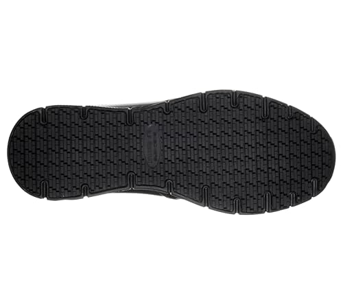 Skechers Men's Work Nampa-Groton Shoes, Black, 8