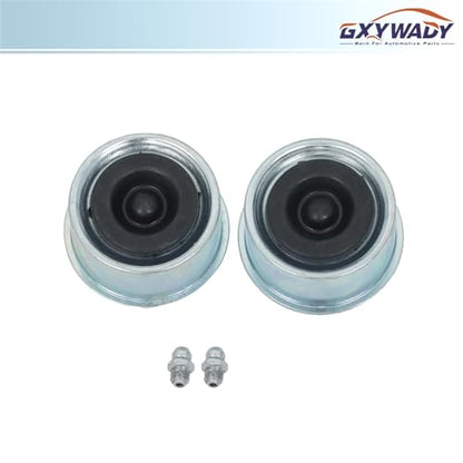 GXYWADY 5 Lug 4.5 Inch Trailer Axle 3500lbs Trailer Axle Electric Brake 85 Inch Hub Face 70 Inch Spring Center