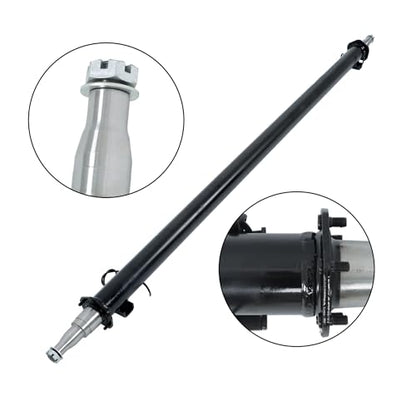 Thomletha Trailer Axle Only Beam with Idler 85 Inch Hub Face 70 Inch Spring Center 7000 Lbs Capacity