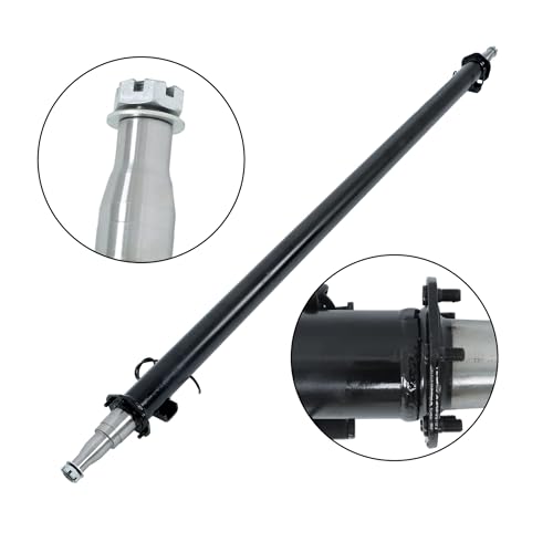 Thomletha Trailer Axle Only Beam with Idler 85 Inch Hub Face 70 Inch Spring Center 7000 Lbs Capacity