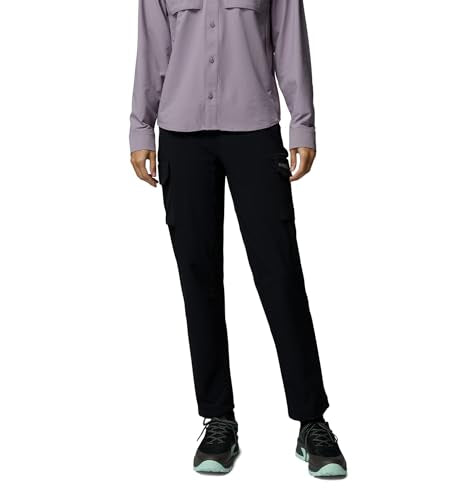 Columbia Women's Silver Ridge Elite Pant, Black, 12 Short