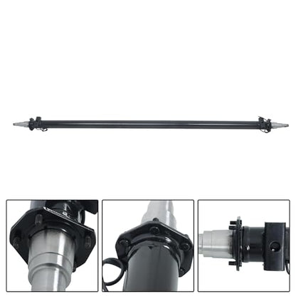 Thomletha Trailer Axle Only Beam with Idler 95 Hub Face 80 Spring Center 6000lbs, 3 Tube Diameter 6.3mm Wall Thickness - electromagnetic Brakes Available